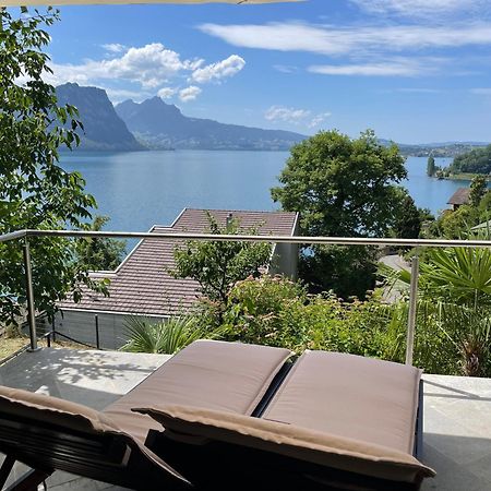 Villa Bootsmann Mit Spektakulaerer Seesicht Nahe Badestrand Вицнау Екстер'єр фото