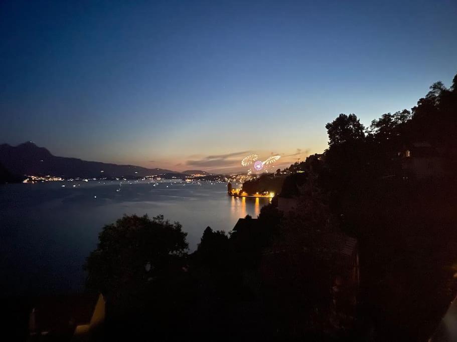Villa Bootsmann Mit Spektakulaerer Seesicht Nahe Badestrand Вицнау Екстер'єр фото